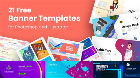 free banner templates and designs.